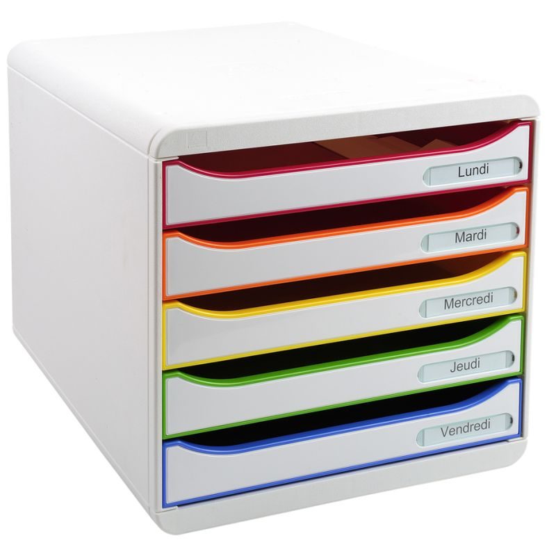 BIG-BOX document tray with 5 drawers