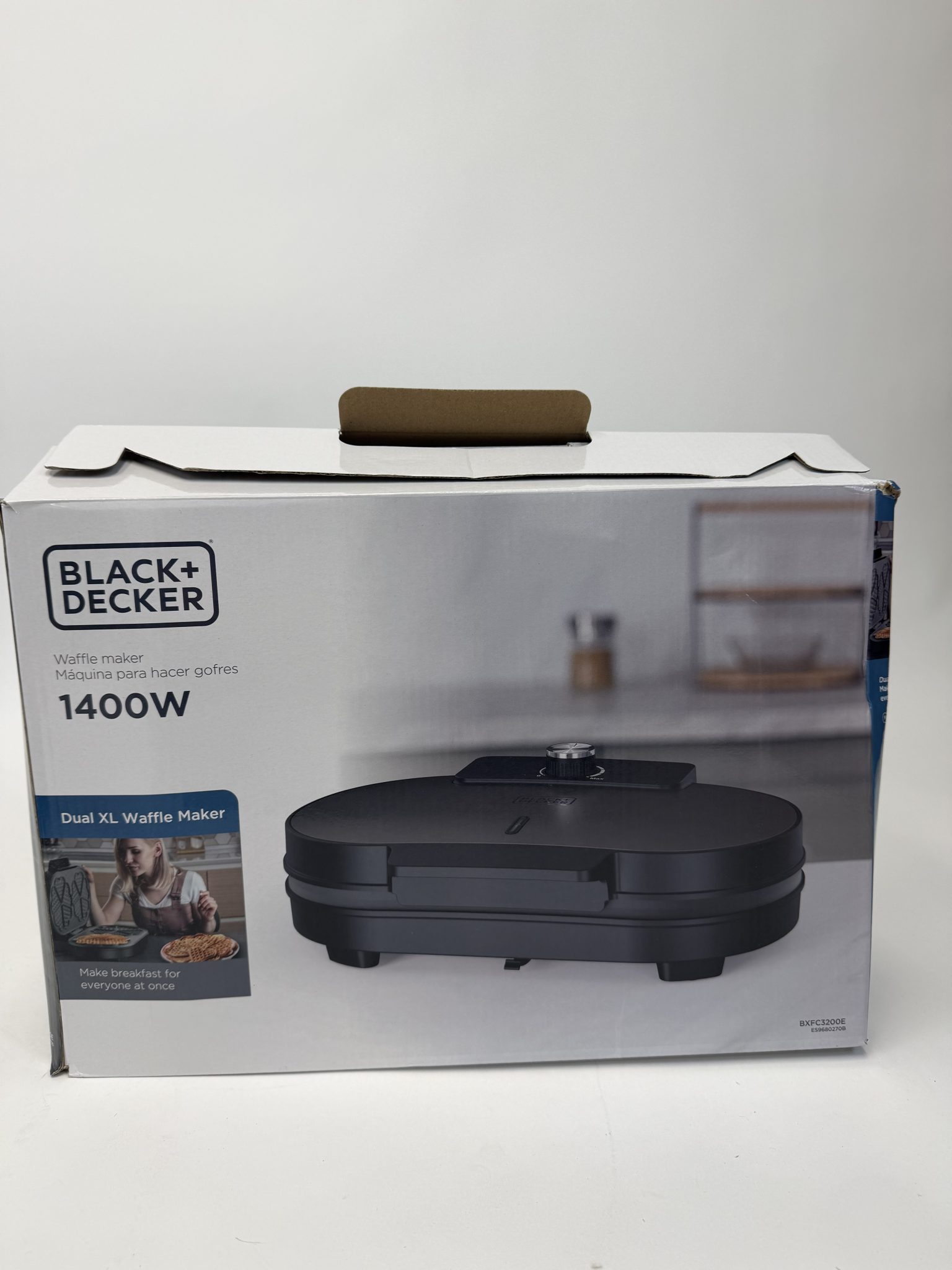 Black+Decker vaflių keptuvė