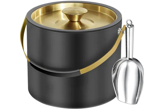 3.2 l ice cube box with lid and scoop