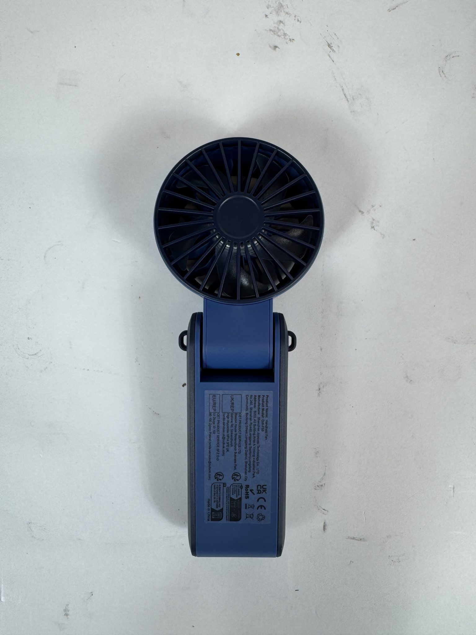 Nešiojamas mini ventiliatorius su 4000 mAh baterija