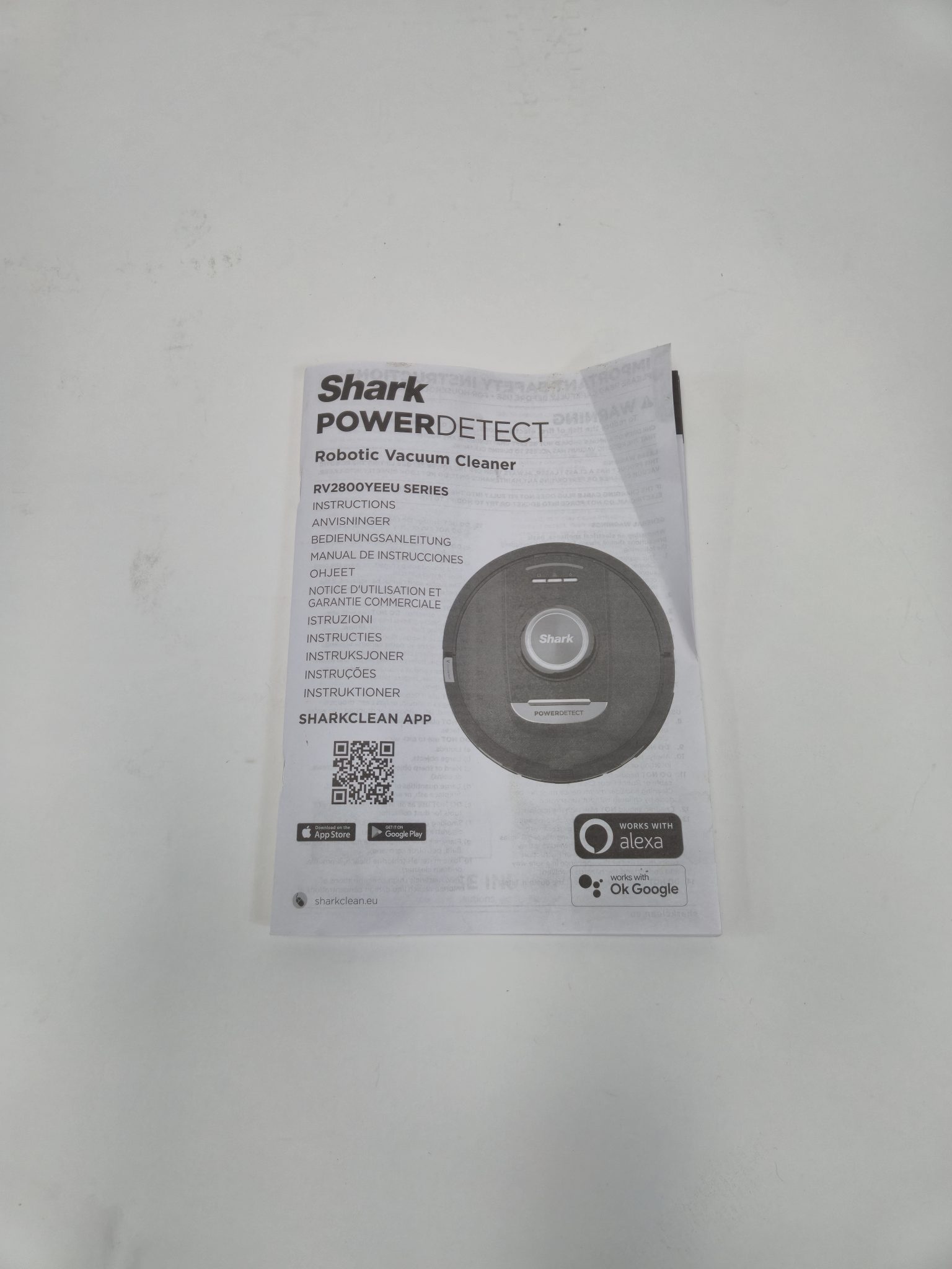 Shark PowerDetect NeverTouch robotas siurblys