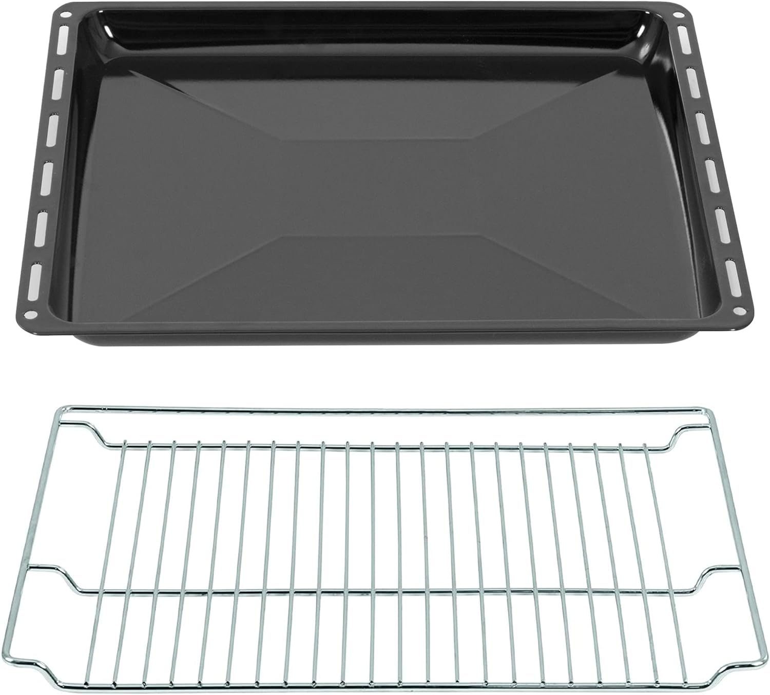 ICQN oven baking tray and rack set