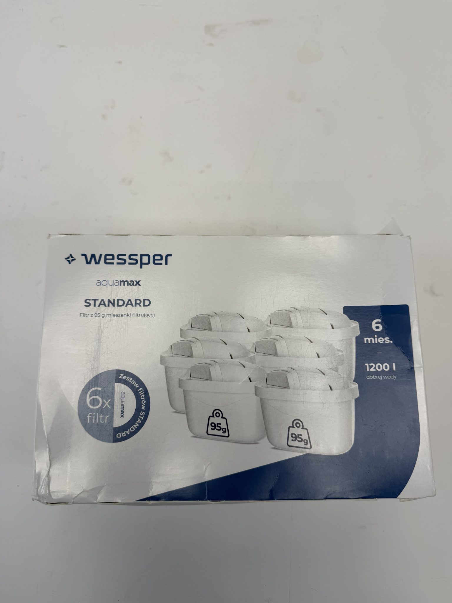 Wessper vandens filtro kasetės