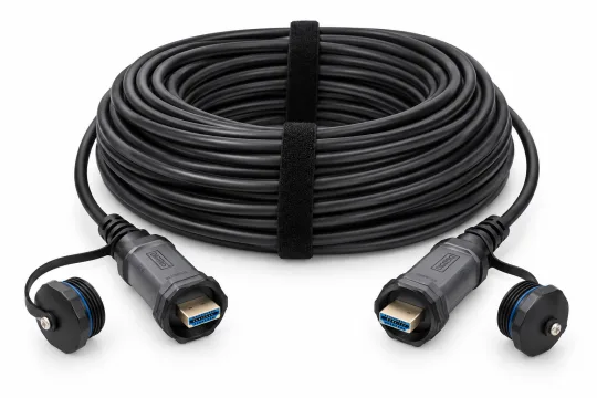 DIGITUS SC-11008048 HDMI 2.0 optical cable, 80 m, 4K