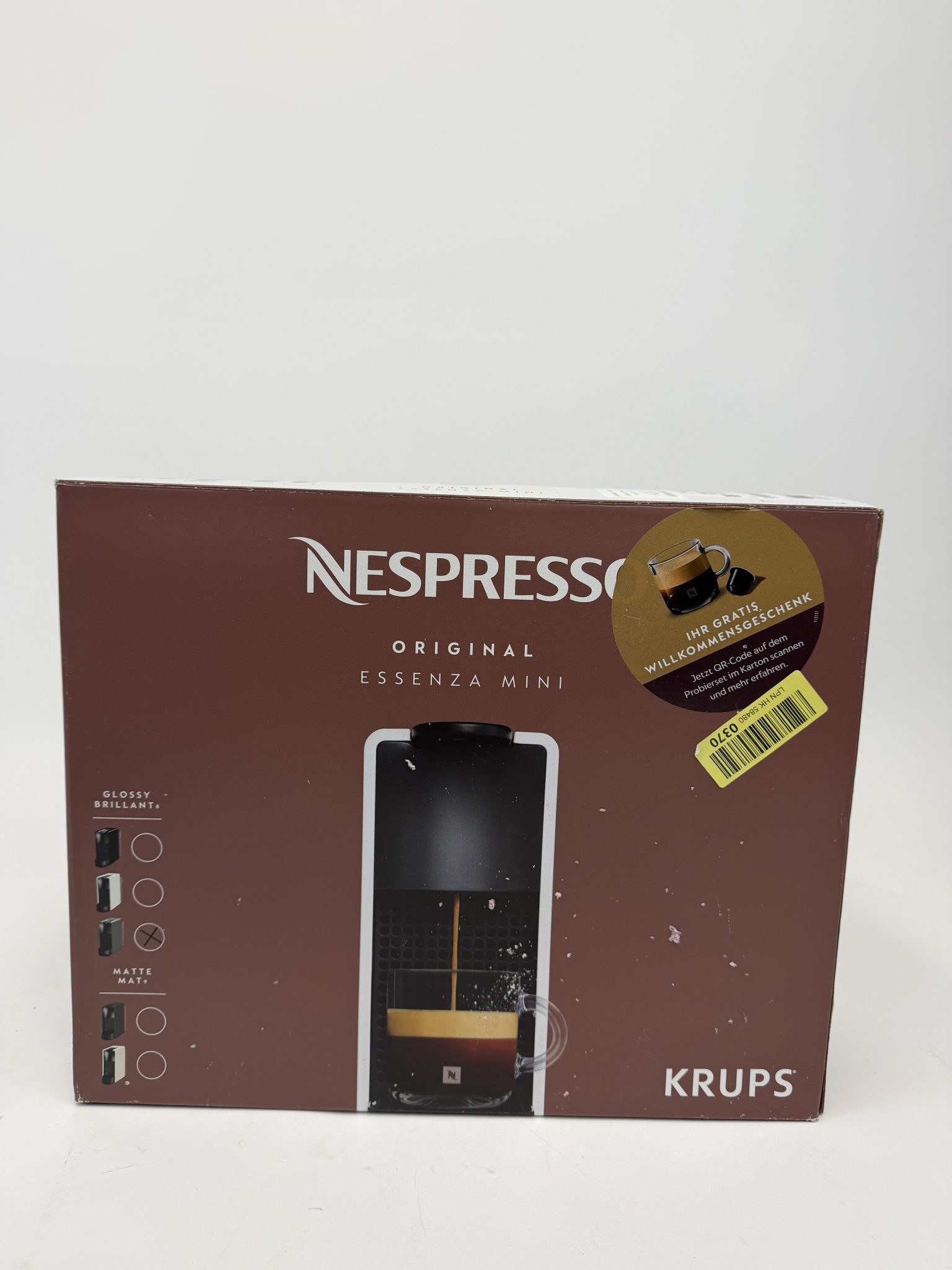 Krups Nespresso Essenza Mini kavos aparatas