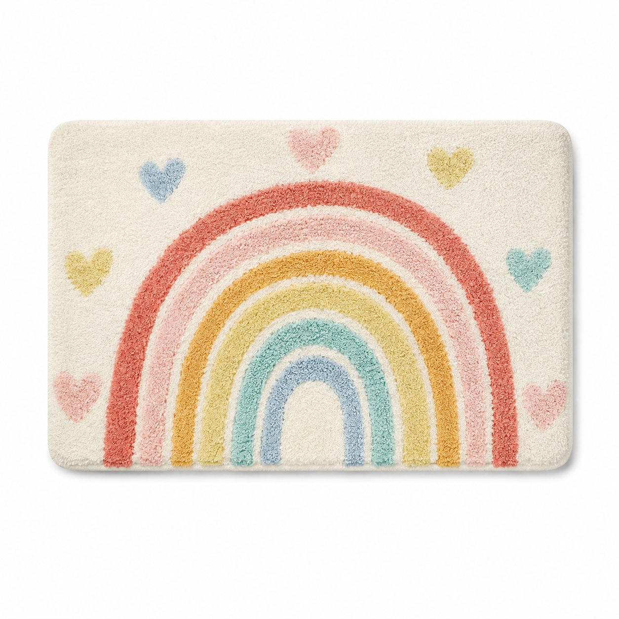 Loismood non-slip microfiber bath mat